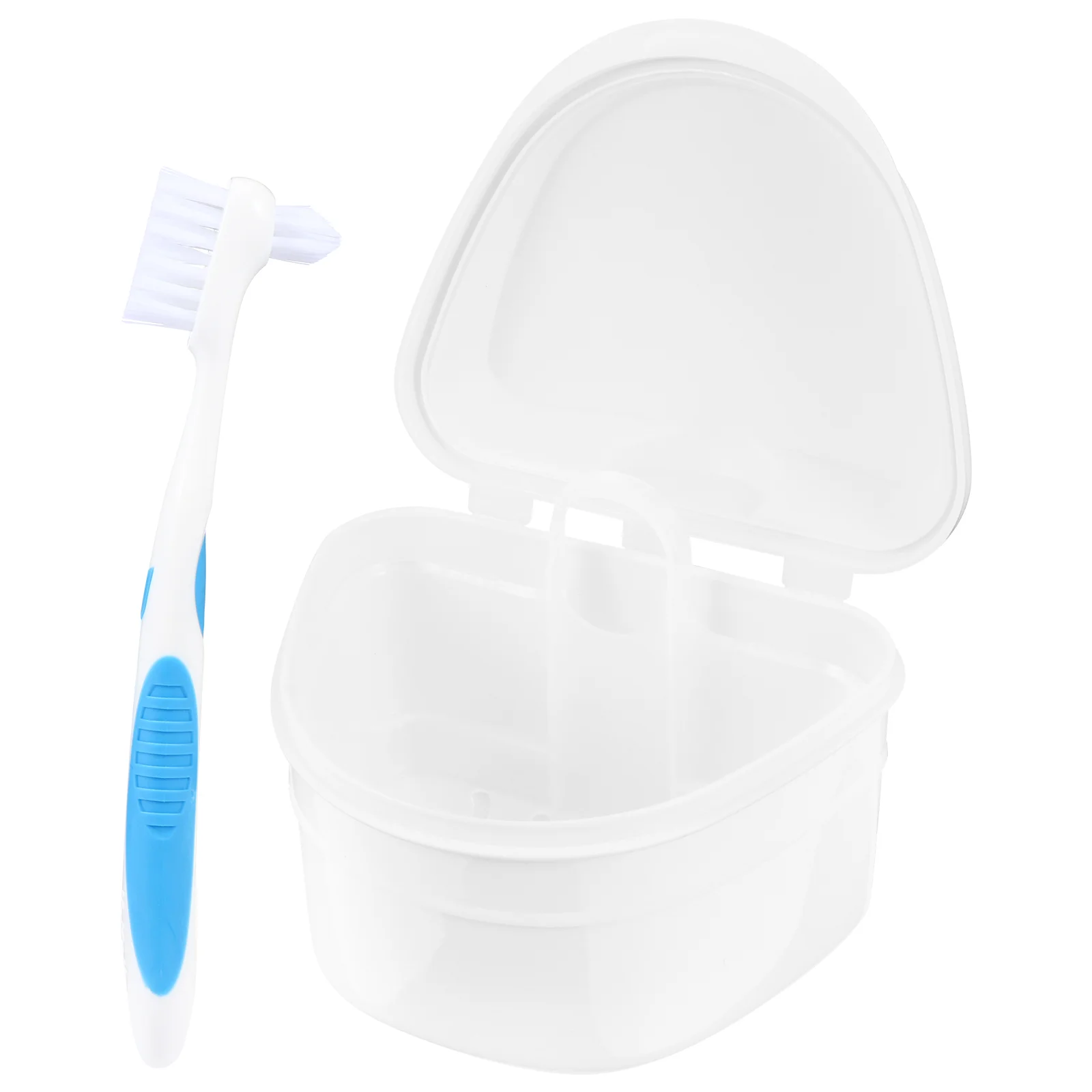 

Denture Care Box Case Clean False Cleaning Storage Cup for Container