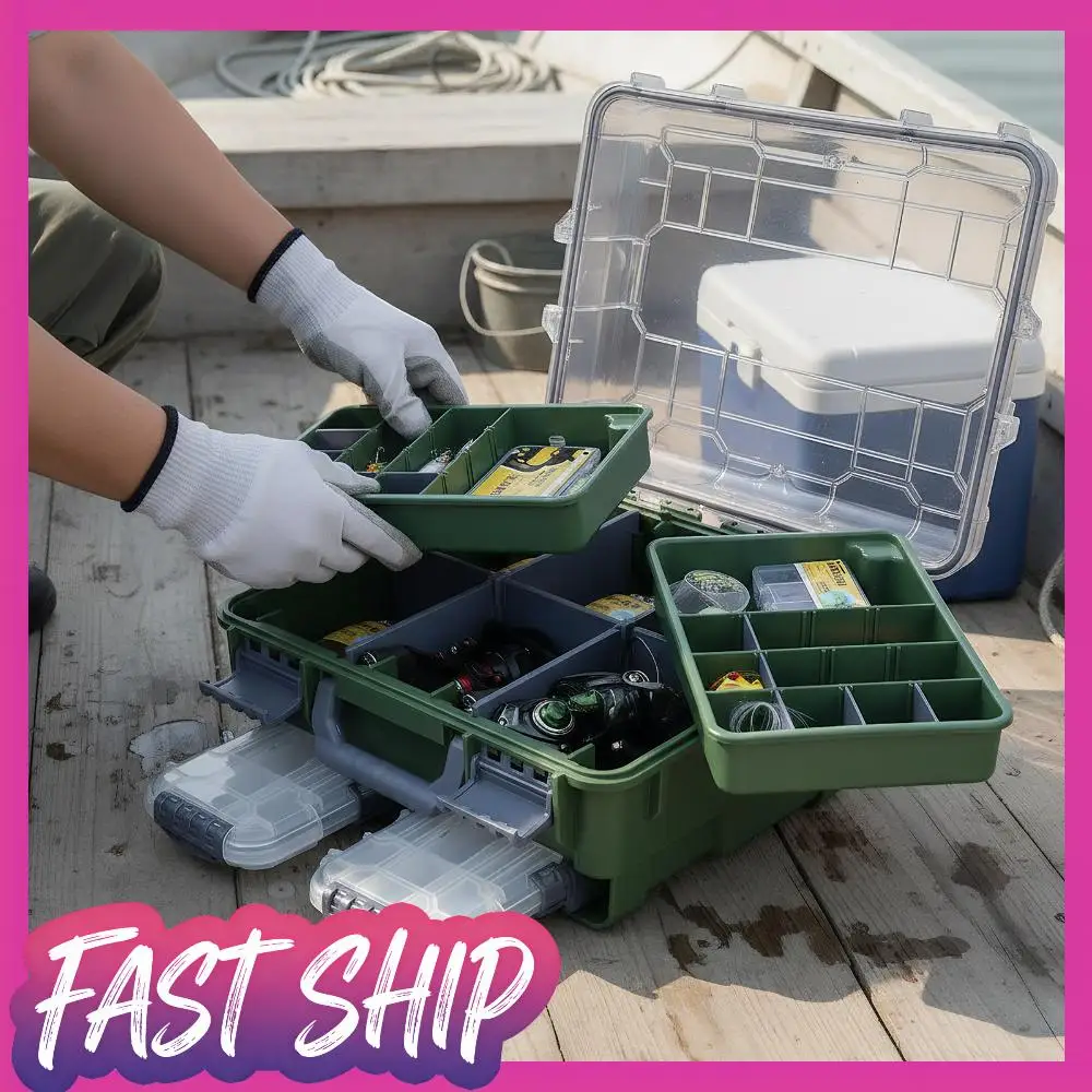 

Tackle Storage and Tool Organization Tackle Systems Stowaway Box for Men Women Xmas Surprise Fishing Gifts