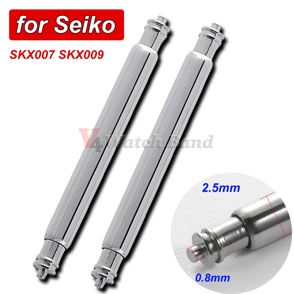 Watch Strap Spring Bars Dia 2.0mm 2.5mm for SKX007 SKX009 for Seiko Turtle Watch Case Bar Watch Band Tools 20mm 22mm Link Pins