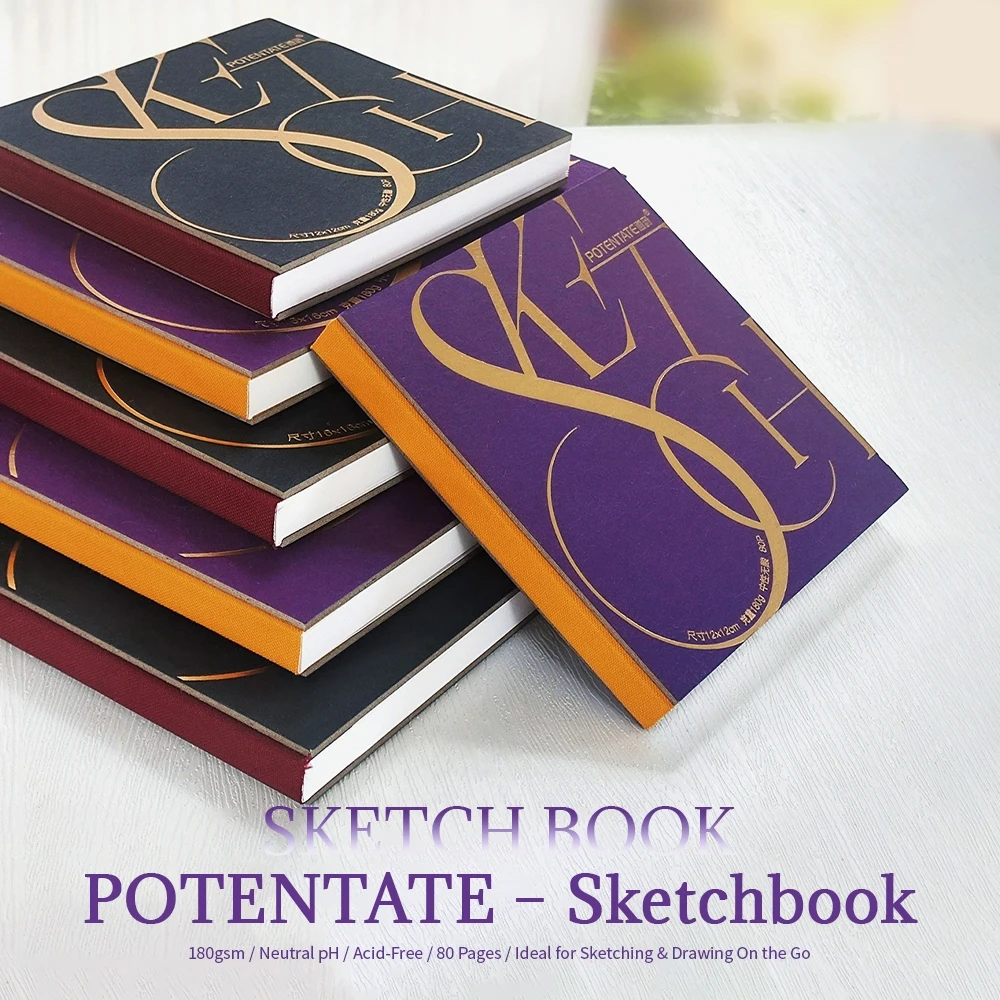 SeamiArt POTENTATE Sketch Notebook for Sketch Design 180gsm Paper/40Sheets