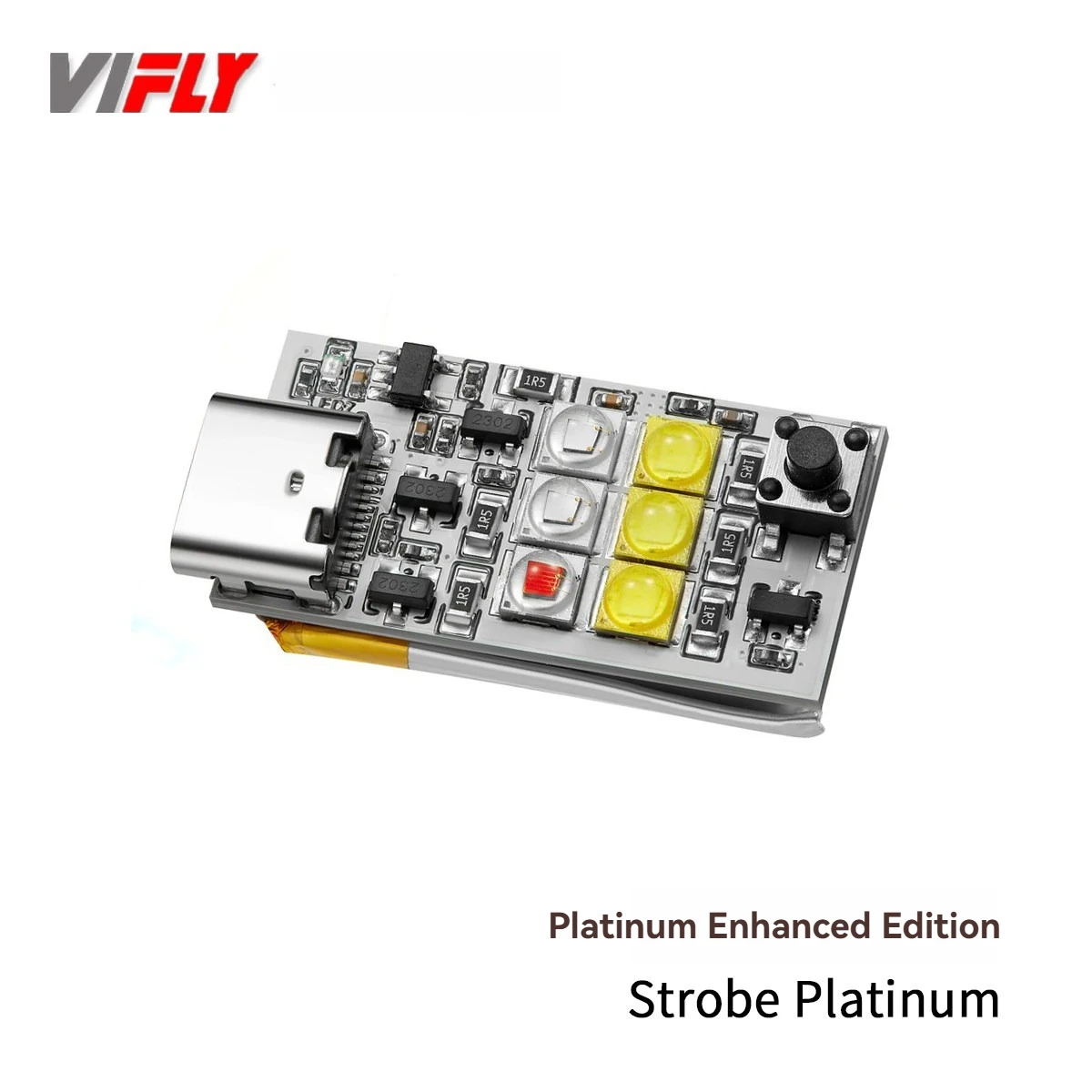 VIFLY Strobe Platinum Drone Crossing Fixed-Wing Flashing High-Power Four-Color LED Navigation Lights