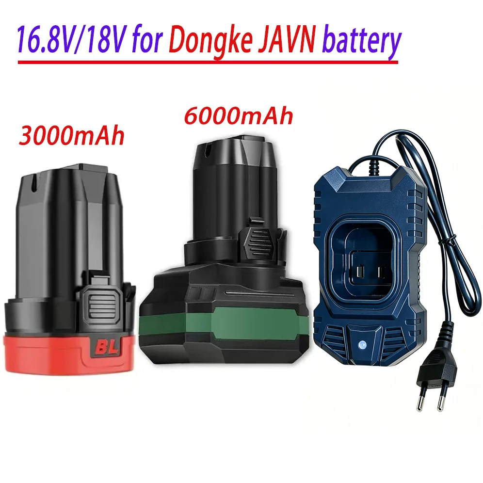 

100%New 16.8V/18V 3000mAh Battery for Dongke JAVN Battery, Brushless Small Steel Gun, Starter, Brushless Lithium