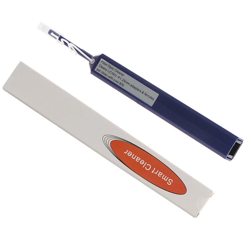 1.25mm Fiber Optic Cleaning Pen For LC MU Connectors With Retractable Tip And 180 Degree Rotation For Debris Oil Removal