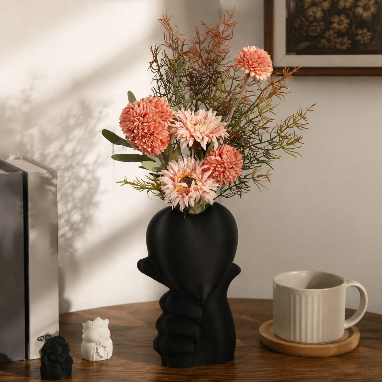 Vaso Decorativo de Resina em F - Resin Art Table Top avaliação e preço
