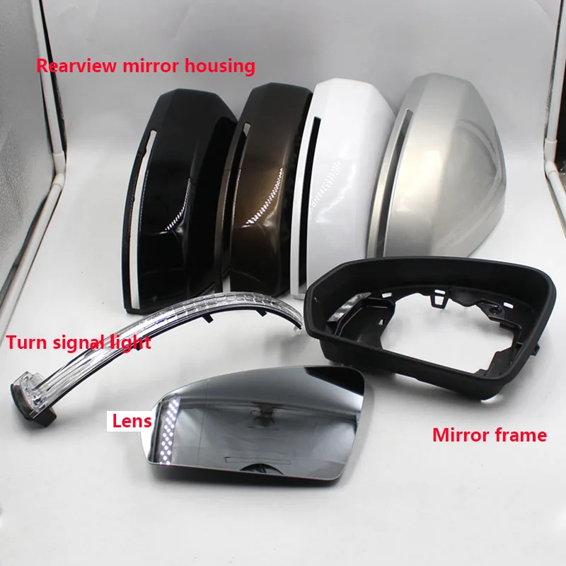 

For Volkswagen VW Tiguan L Tharu Jetta VS5 2019 2020 2021 2022 2023 Rearview Mirror Cover Mirror Frame