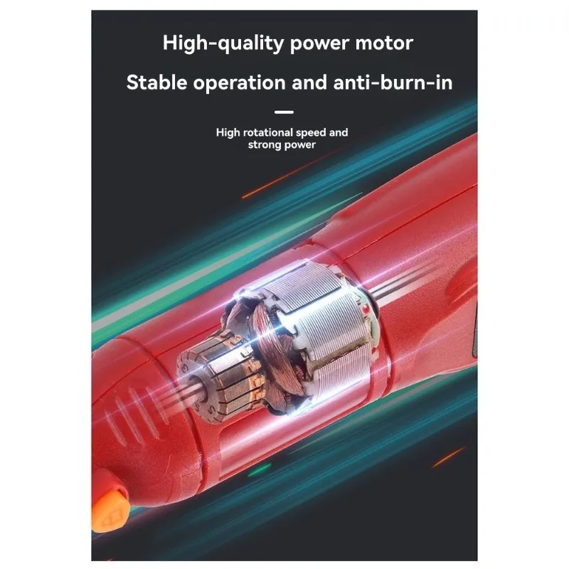 ABMH-Adjustment Electric Grinder Tool Set For Wood Punching For Jade Carving Metal Handheld Rotary Grinding Machine