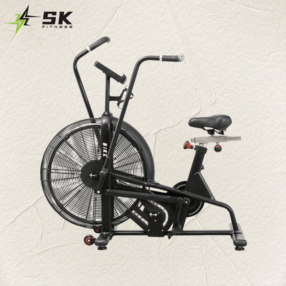 

SK--Factory Direct SalesCommercial High Quality Gym Fitness Equipment Indoor Aerobics Stationary Fan Air Bike