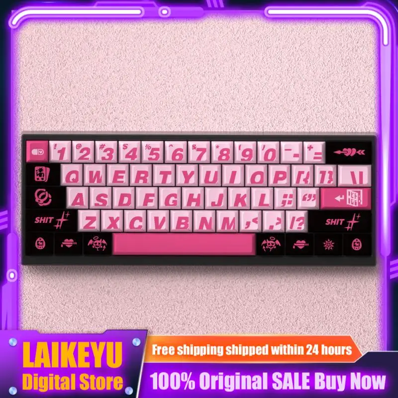 Bad Sweetheart Theme Anime Keycap Mechanical Keyboard Customized Cute Keycap Game Keyboard Accessories Cartoon Gift Collect