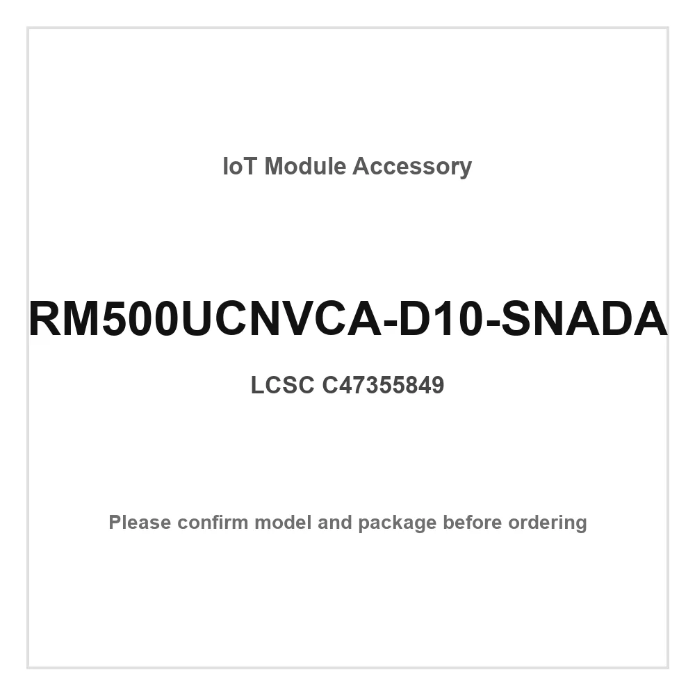 1pcs RM500UCNVCA-D10-SNADA Cellular LTE Wireless Communication Module