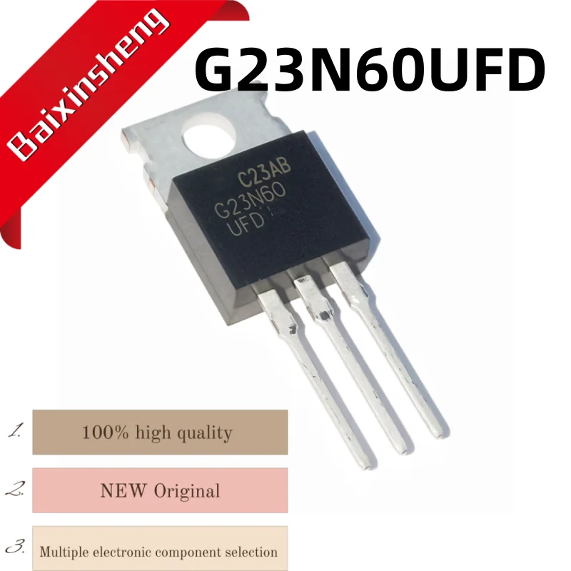 10PCS 새로운 G23N60UFD TO-220 SGP23N60UFD 12A600V 전계 효과 트랜지스터