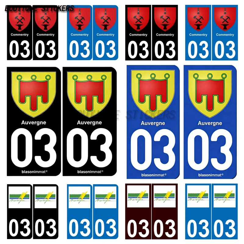 2Pcs Autocollant Pl…