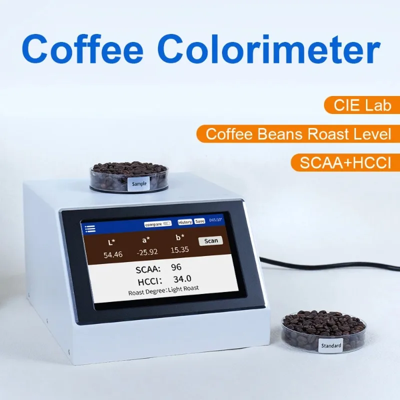 Pro Grade Coffee Colorimeter LS177C Agtron Meter SCAA Roast Level Coffee Roasting Color Meter Colorimeter