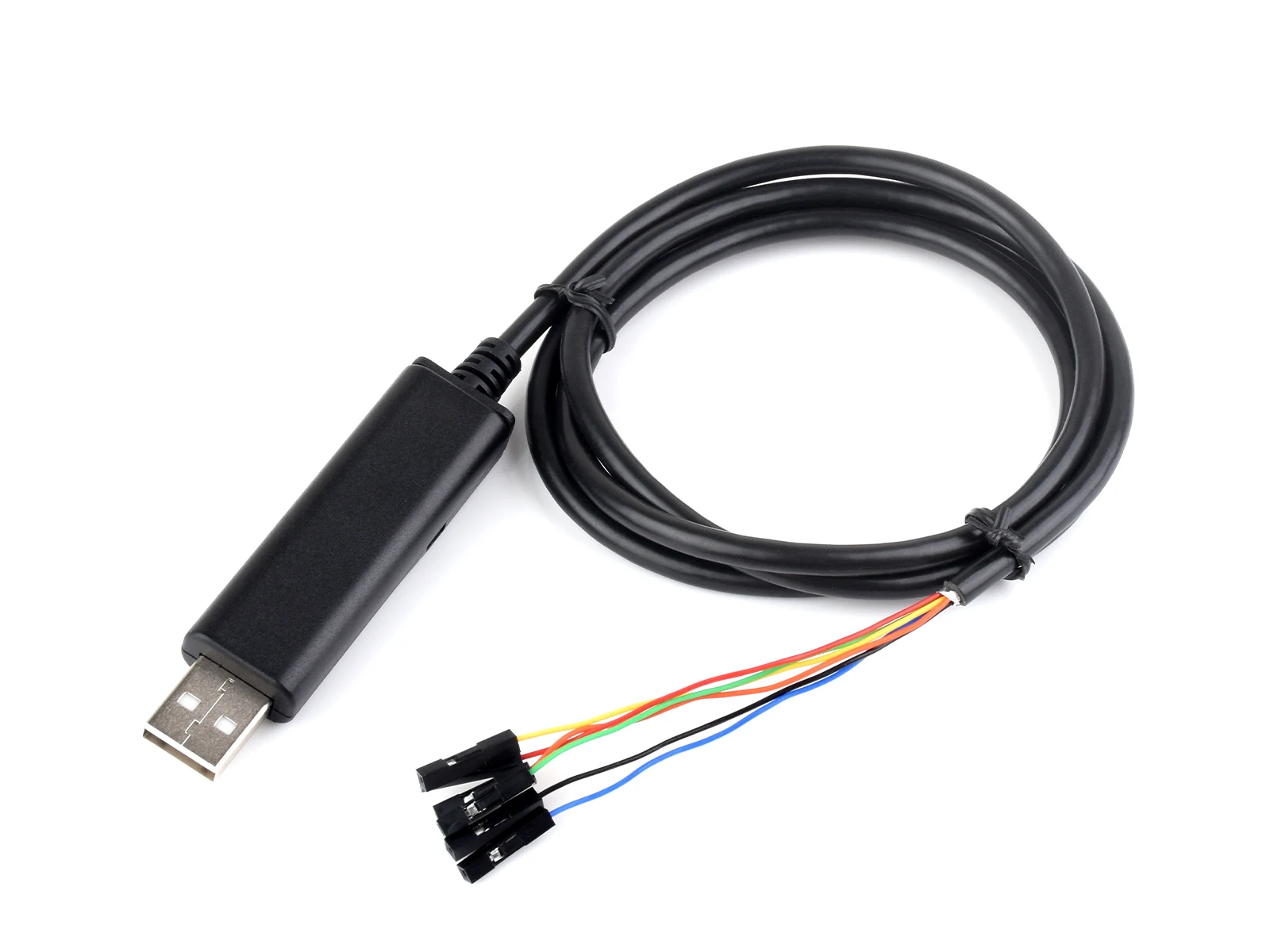 Industrial USB TO TTL (C) 6pin Serial Cable, Original FT232RNL Chip, Multi Protection Circuits, Multi Systems Support, With Hard