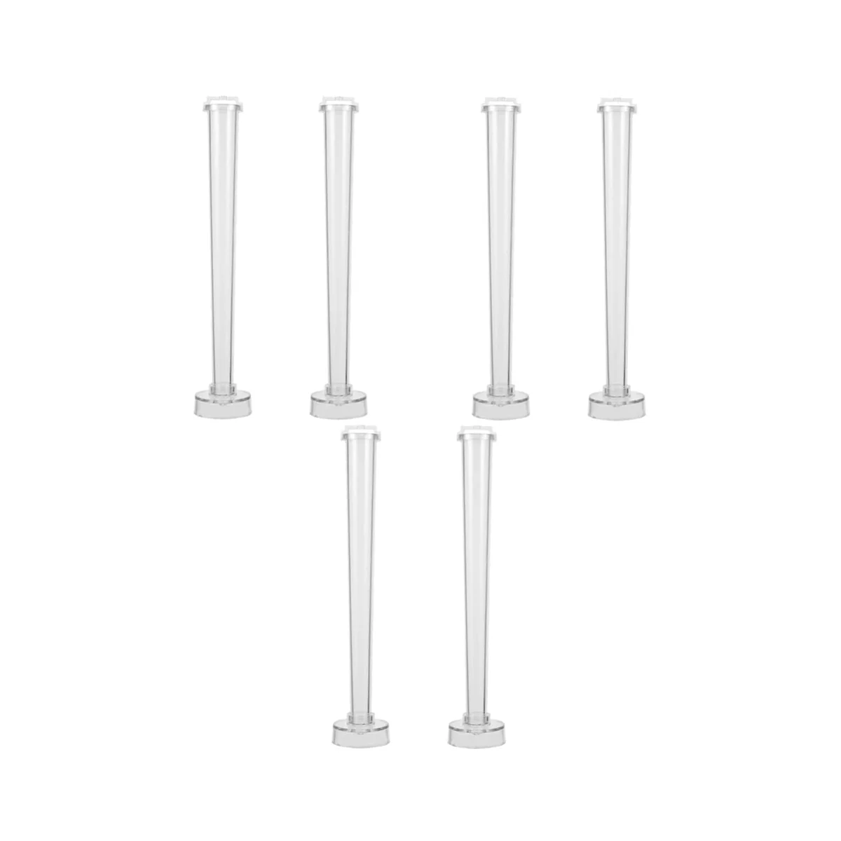 6 Pcs Candle Mold Jewelry Resin Molds Molds Tapered Candlesticks Candle Taper Emergency Candle Set