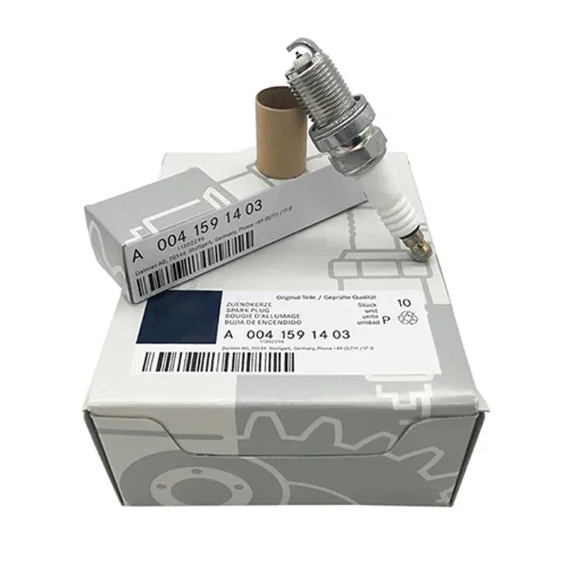 4шт/6шт А 0041591403   Свеча зажигания Plkr7b8e для Mercedes Benz W203 W204 W209 W212 W164 C204 Cl203 S203 S204 C209 A209 A207