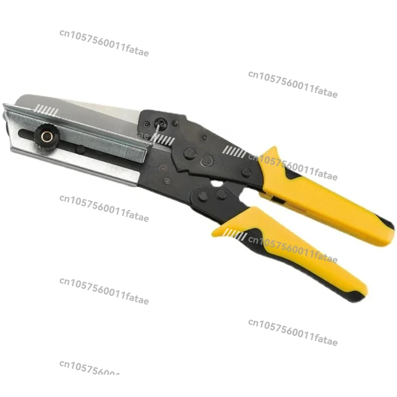 

Plastic Multiple Angles Plastic Pipe Cutting Scissors VSJ-110XC，PVC Wire Slit Cutting Tool 45°/90° Manual