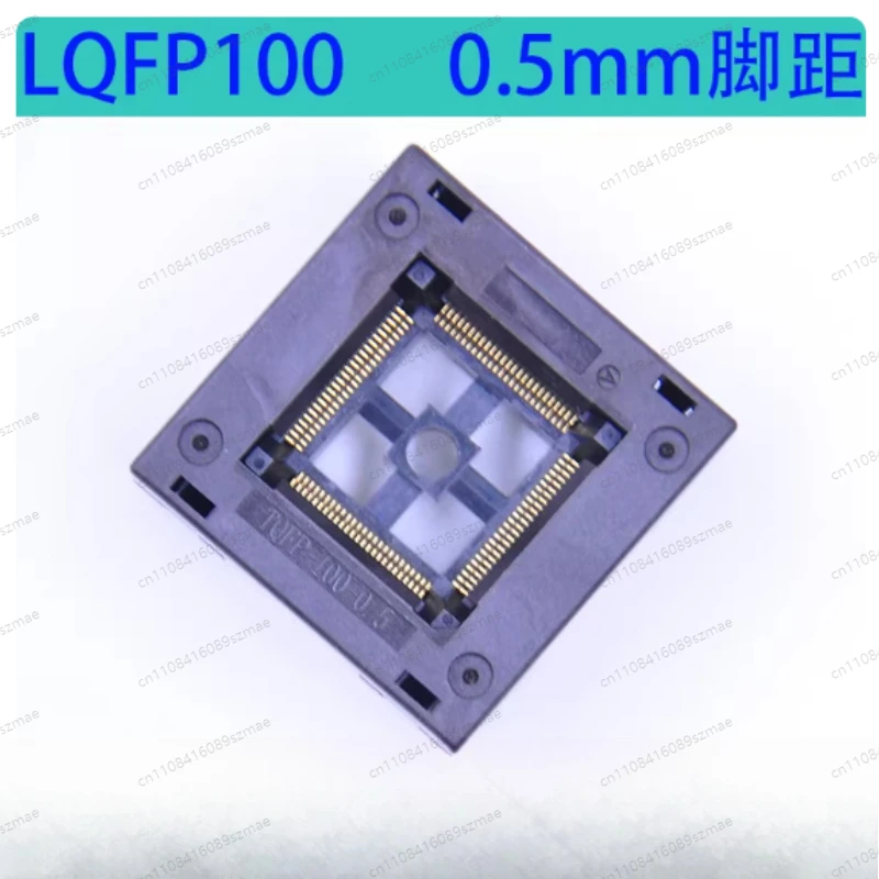

Тестовая розетка LQFP100, программатор TQFP-100-0.5, розетка для микросхем, розетка для тестирования на старение, программная розетка TQFP100