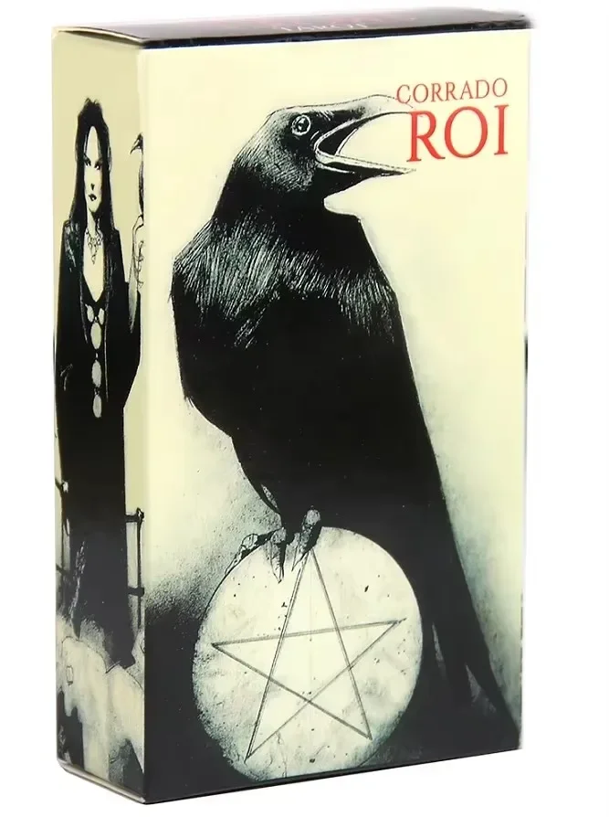Murder Of Crows Tarot Deck Leisure Party Table Game High Quality Fortune-telling Prophecy Oracle Cards With Guide Book