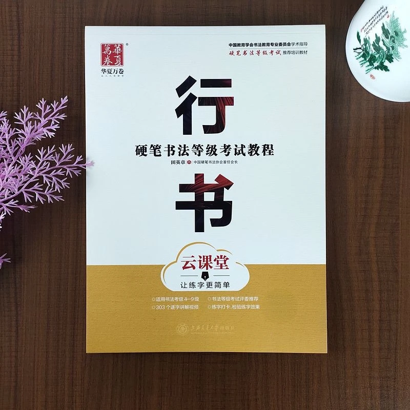 

Tian Yingzhang Running Regular Script Copybook Hard Pen Official Script Calligraphy Book Beginner Chinese Character Copying Book