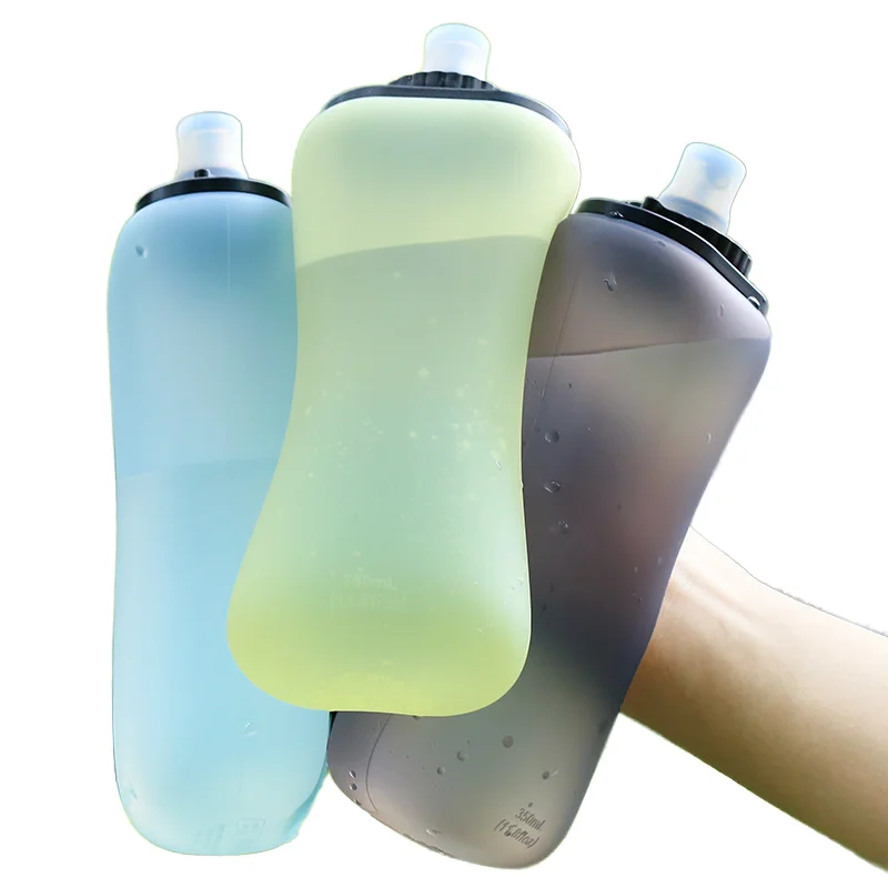 

Custom Logo Foldable Sports Handheld Running Water Bottle for Outdoor Sports & Entertainment for Riding