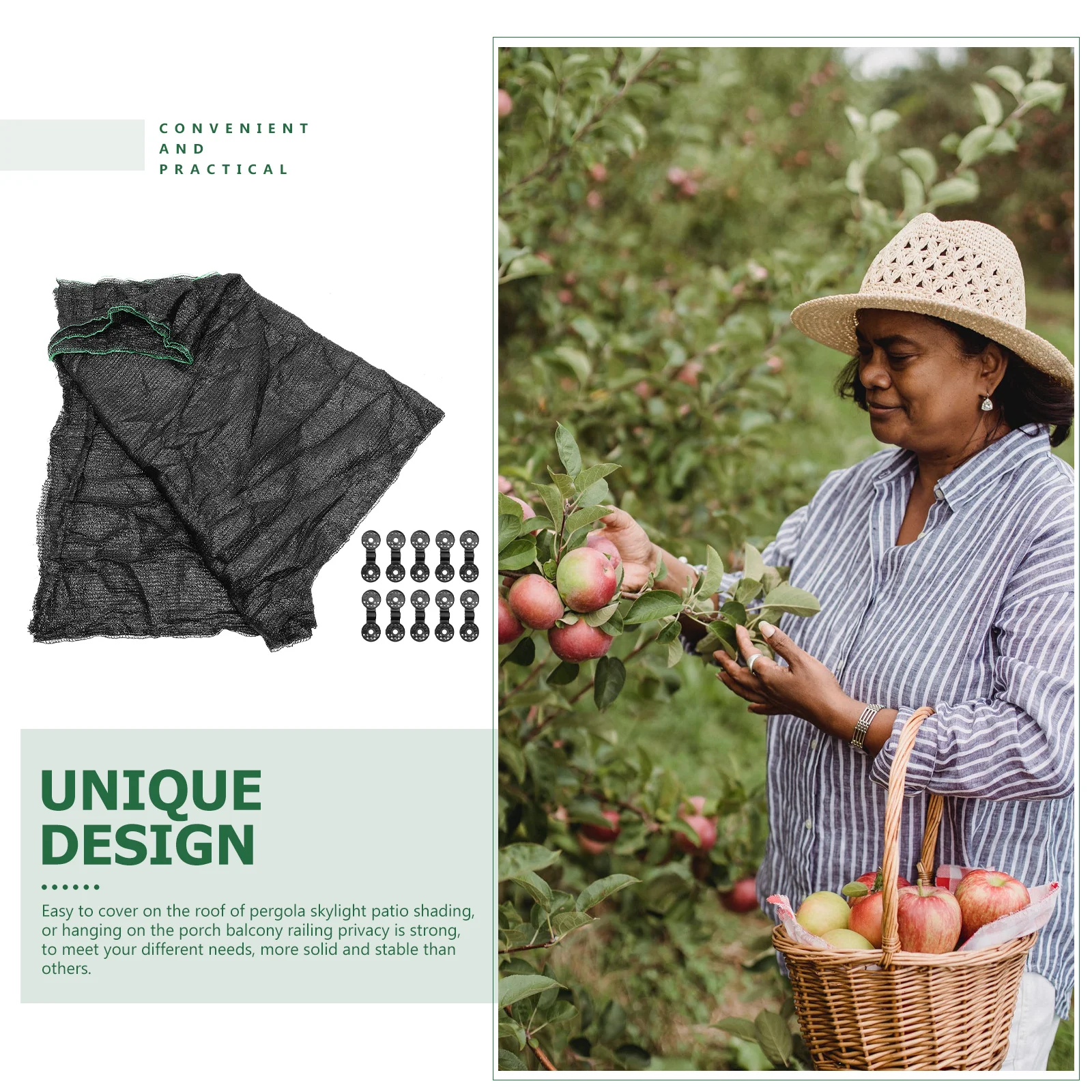

Shade Cloth for Plants PE Garden Protection Mesh Plant Net Outdoor Sunshade Gardening Vegetable Farm Agriculture Vineyard