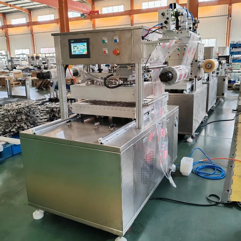 FL Customized 304 Stainless Steel 1 Year Warranty Tray Sealing Machine for Deli Meat Fresh Pasta Vegetable Salad