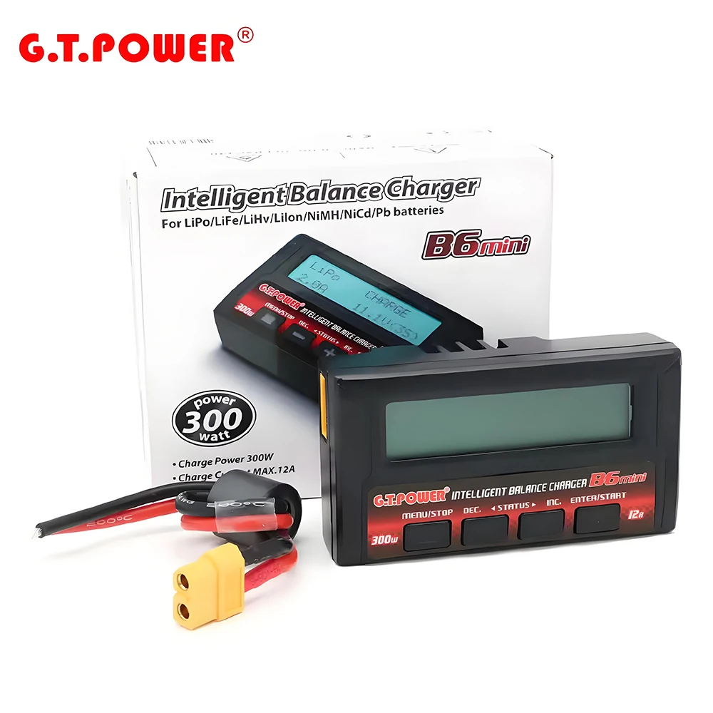 

G.T.POWER GT Power Imax B6mini B6 Mini 12A 300W Balance Charger/Discharger