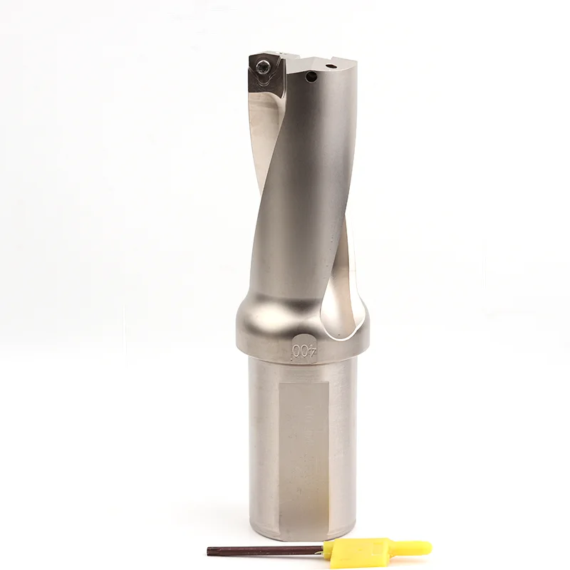 WC Series Drill Bites 40mm-44mm 2D Indexable Depth C40 U Drill Machinery Cutter Tools CNC Lathe Drill Bit Set for WCMT Insert