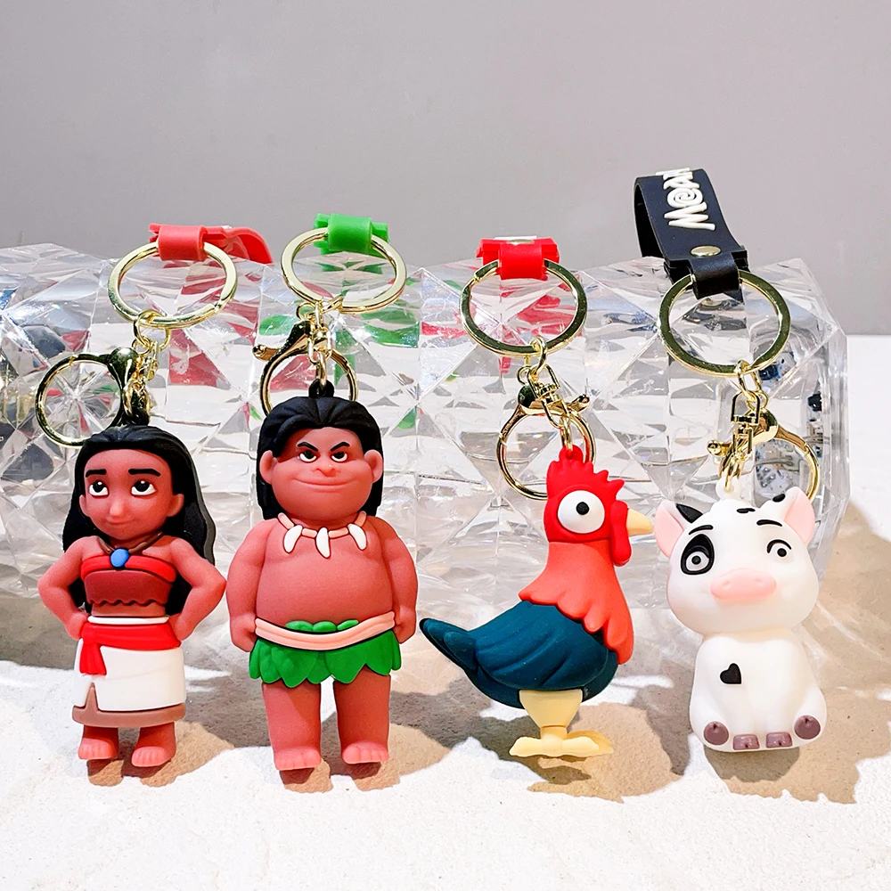 Anima Moana 2 Keychain Men's and Women's Bags Car Key Pendant Keyring Halloween Christmas gifts