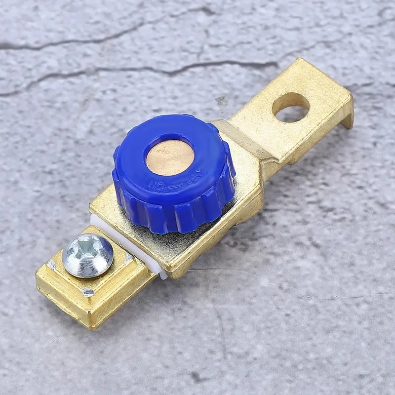 Motorcycle Battery Switch, Power Off Master Disconnect Isolator, Quick Cut Off Kill Switch with Terminal Link for Car RV ATV Boa