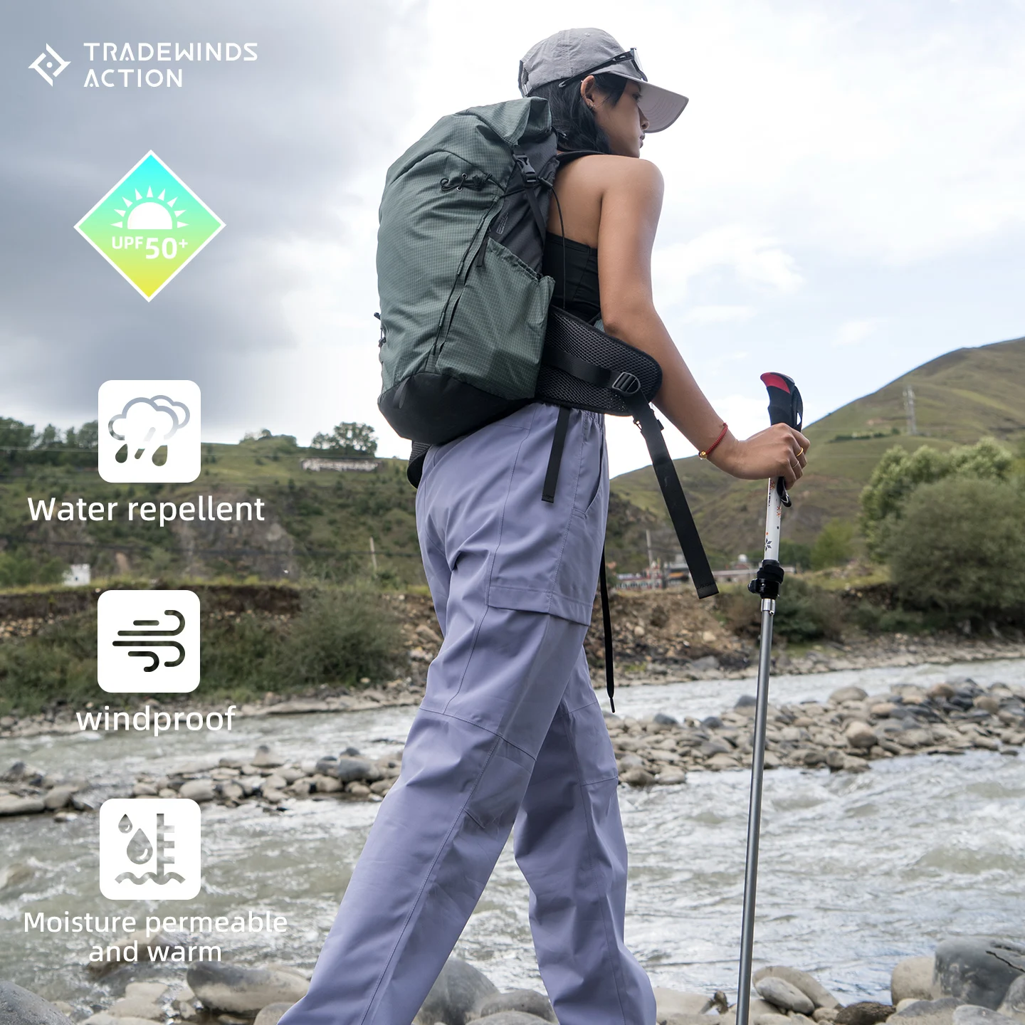 Nu-June Work Pants … - image