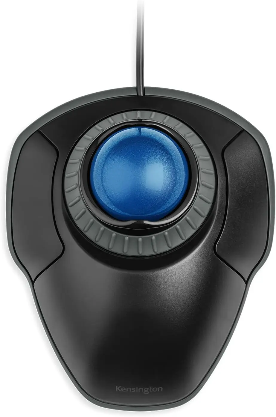 Ergonomic Trackball Mouse with Scroll Ring, 4.5x5.5x2 Inches, for Comfortable PC Use