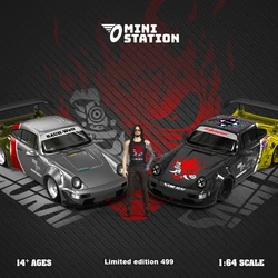 Mini Station 1:64 RWB  2077 limited499 Model Car