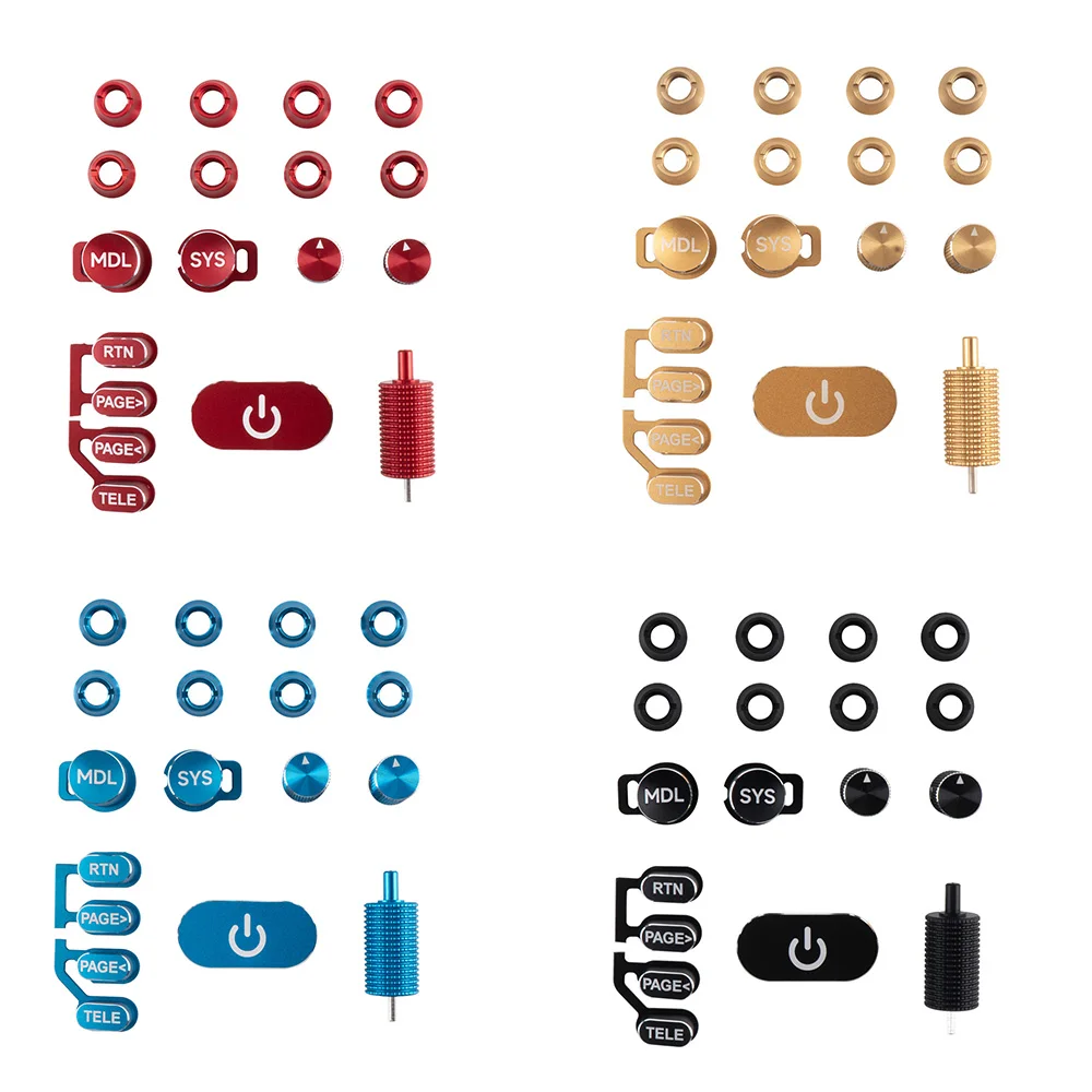Radiomaster TX16S MK3 CNC Anodized Aluminium Switch Set