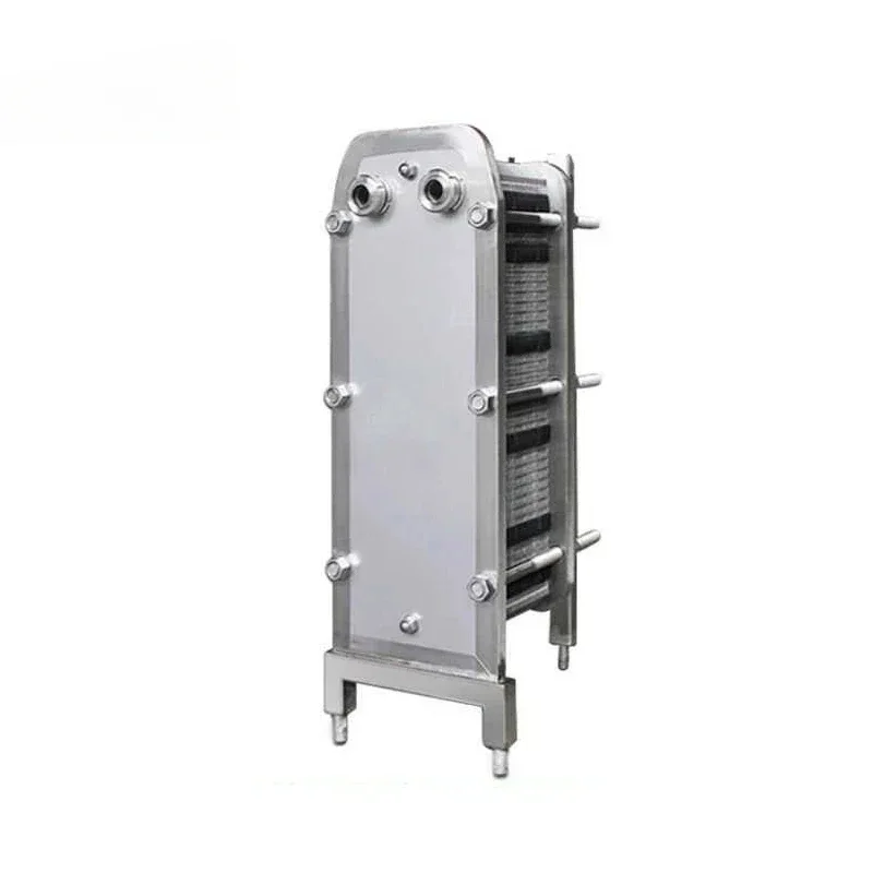 Food Grade Stainless Steel Plate Heat Exchanger, Cross Flow Type for Milk, Beer & Beverage Processing