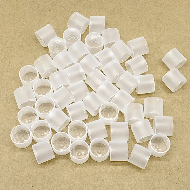 50pcs Fuel injector Plastic Part Pintle Cap Fuel Injector Repair Kit 15.7*14mm PS-32019