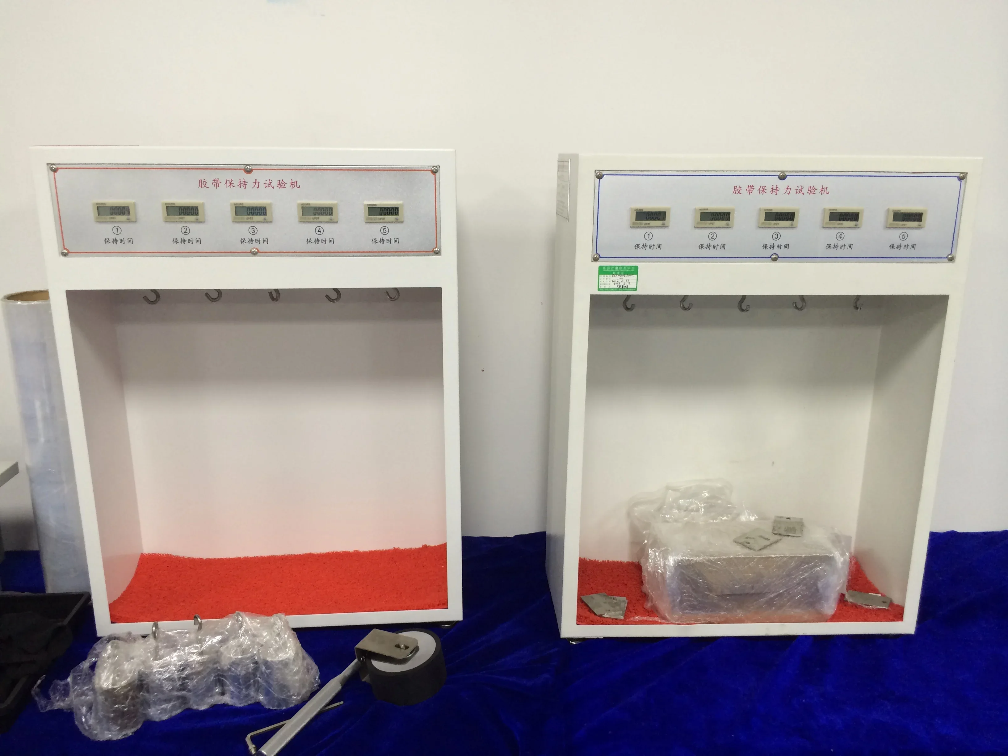 China 5 Sets Fixture Gummed Tape Lasting Adhesion Tester