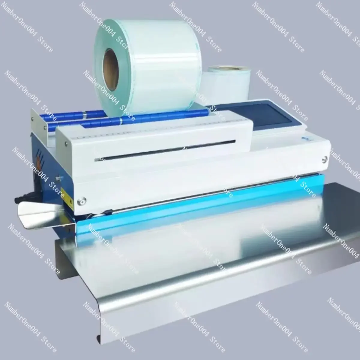 Automatic Cutting and Printing All-in-One Machine Oral Double Line Printing Auto Crop Sealing Machine Dental Supply Room