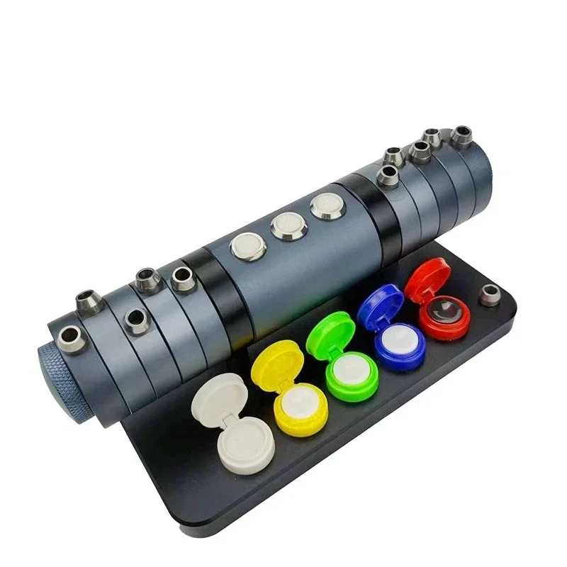 

Watch repair tool, metal oil disc base, knife holder, oil pen holder 7011 ceramic oil disc combination tool