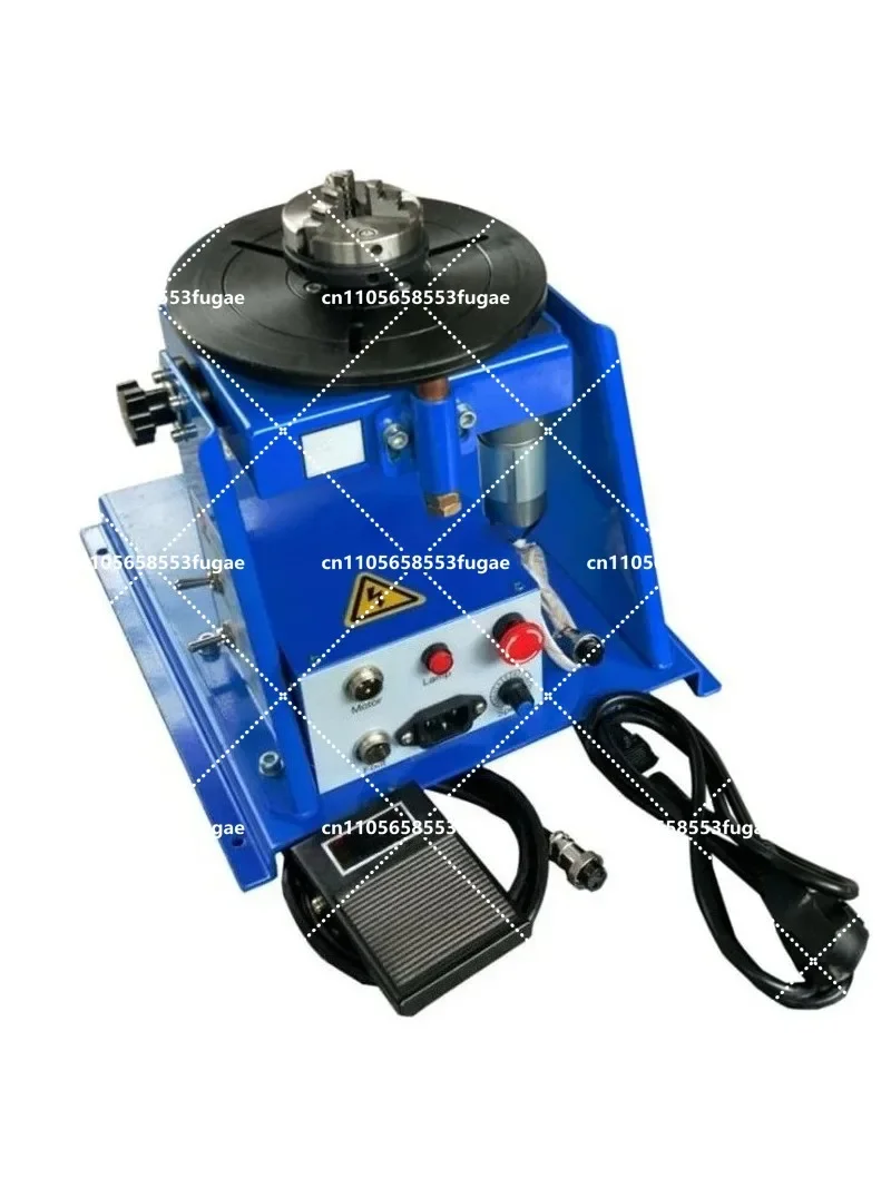 220V Adjustable Rotary Welding Positioner Turntable Table for Metal Fabrication 2-20r/m 1-10rr/m Speeds Welding Machine
