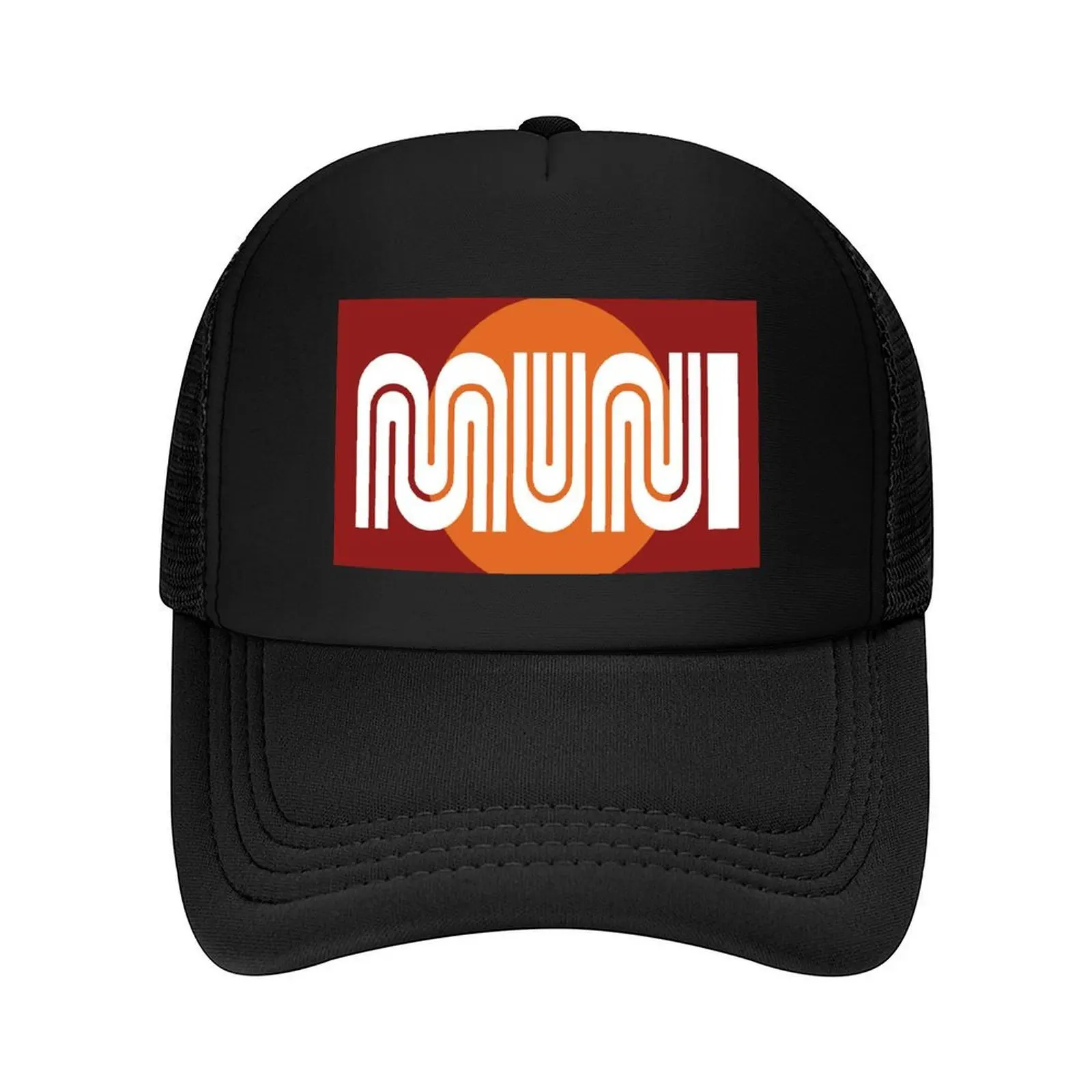 

San Franicisco Muni (SF Municipal Railroad and Bus) Logo Baseball Cap Ball Cap Hat Luxury Brand Rave Icon Golf Men Women's