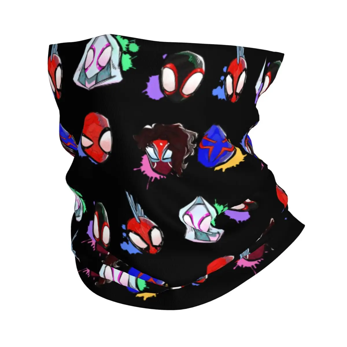 Spider Hero Marvel Spider Man Bandana Neck Gaiter Printed Motocross Wrap Scarf Balaclava Hiking Unisex Adult Winter