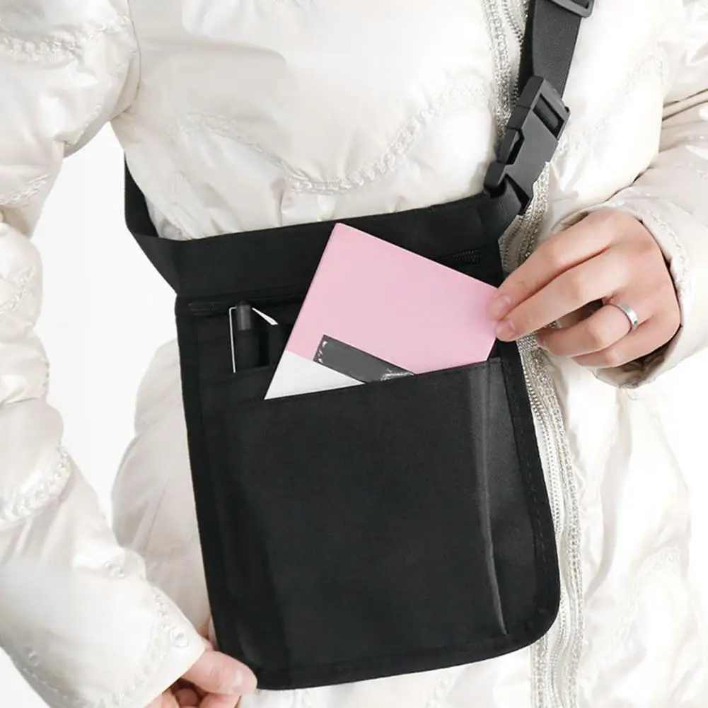 Fanny Pack for Nurses Nylon Tool Storage Waist Bag Nurse Tool Belt Bag with Medical Gear Pockets Utility Waist for Pens