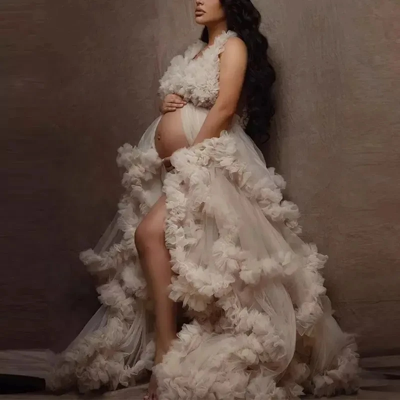 Tailored Maternity Dresses Photoshoot  Gowns  Baby Shower Dresses For Pregnant Woman Vestidos платье для беременных