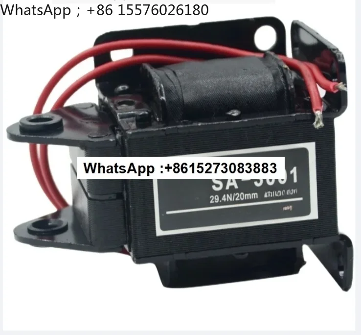 The national character SA-3001 AC traction solenoid pulls 29.4N/3KG stroke: 20mm 220V SA-3002