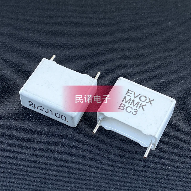 

50PCS/New MMK 100V 2.2UF 225 Audio Fever Film Capacitor Pin Distance 15mm