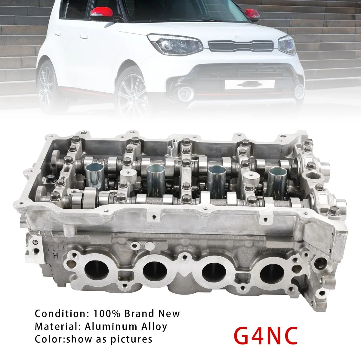 

Car 4-Cylinder GDI Cylinder Head Assembly G4NC Replacement Accessories For Hyundai Elantra 2.0L 2014 2015 2016