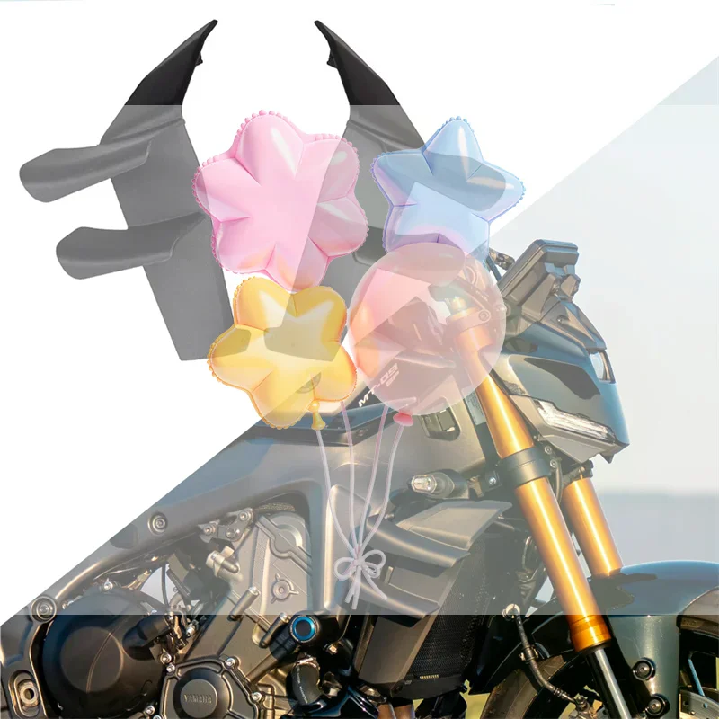 

Aerodynamic Side Wings for MT09 2024 2025 Motorcycle Side Fairings Wind Deflectors Custom Parts Upgrade