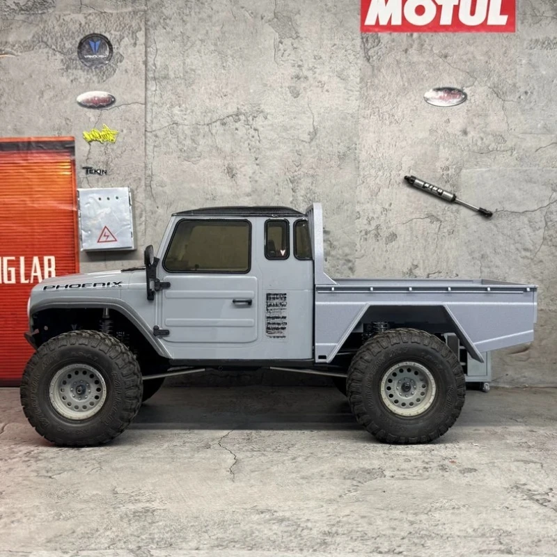 FJ45 Style Scale Rear Bed Cargo Bed 3D Printed Crawler Body Upgrade for VP VS4-10 Phoenix Fordyce 1/10 RC Crawler  Modified Part
