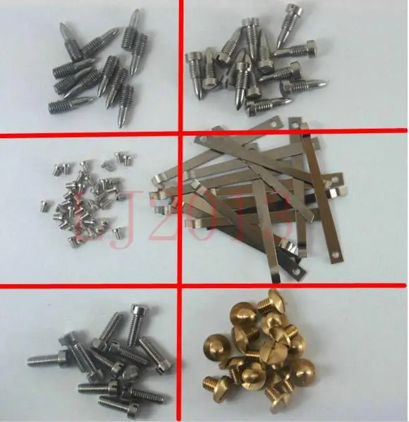 

120pcs Different sax repair parts screws, parts